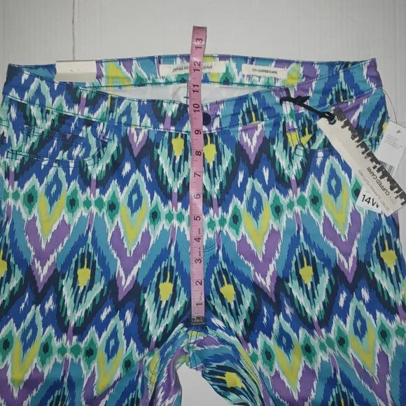 JONES NEW YORK CITY CUFFED CAPRI PANTS - Picture 6 of 15